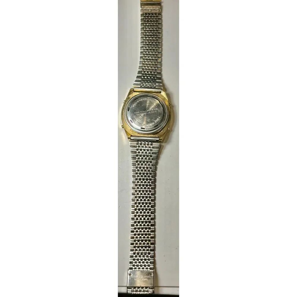 Vintage 1980 Timex GMT World Time Digital Watch
